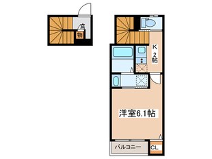 コンフォート明大前の物件間取画像